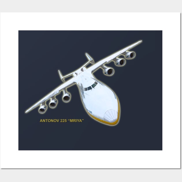 Antonov 225 "Mriya" Wall Art by Caravele